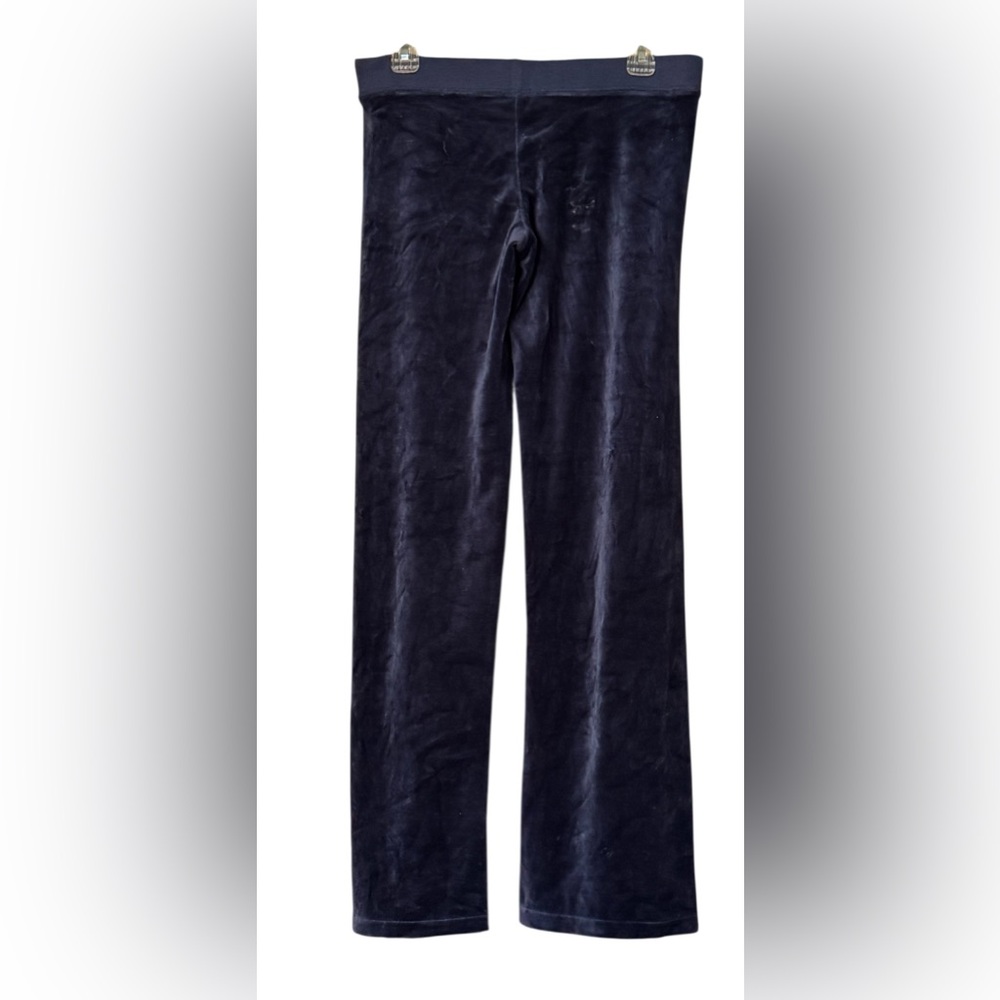NWT Juicy Couture Track Pants SZ S Navy - Picture 2 of 8